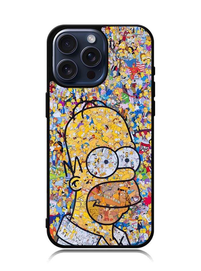 Simpsons iPhone 15 Pro Max Case OV1889