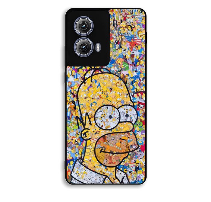Simpsons Motorola Moto Edge 2024 Case OV8274