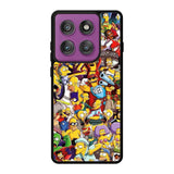 Doodle Simpsons Family Motorola Moto Edge 60 Pro Case OV4735