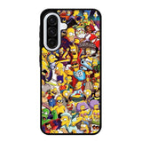 Doodle Simpsons Family Samsung Galaxy A36 5G Case RC4735