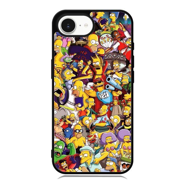 Doodle Simpsons Family iPhone 16e Case OV4735