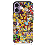 Doodle Simpsons Family iPhone 17 Case OV4735