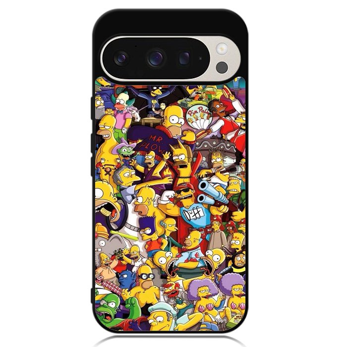 Doodle Simpsons Family Google Pixel 9 Pro XL Case OV4735