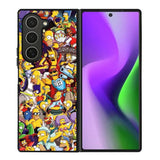 Doodle Simpsons Family Samsung Galaxy Z Fold 6 5G 2024 Case OV4735