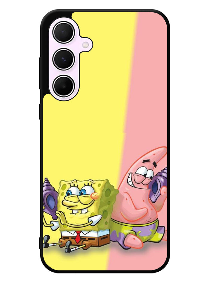 Spongebob And Patrick Samsung Galaxy A35 5G Case