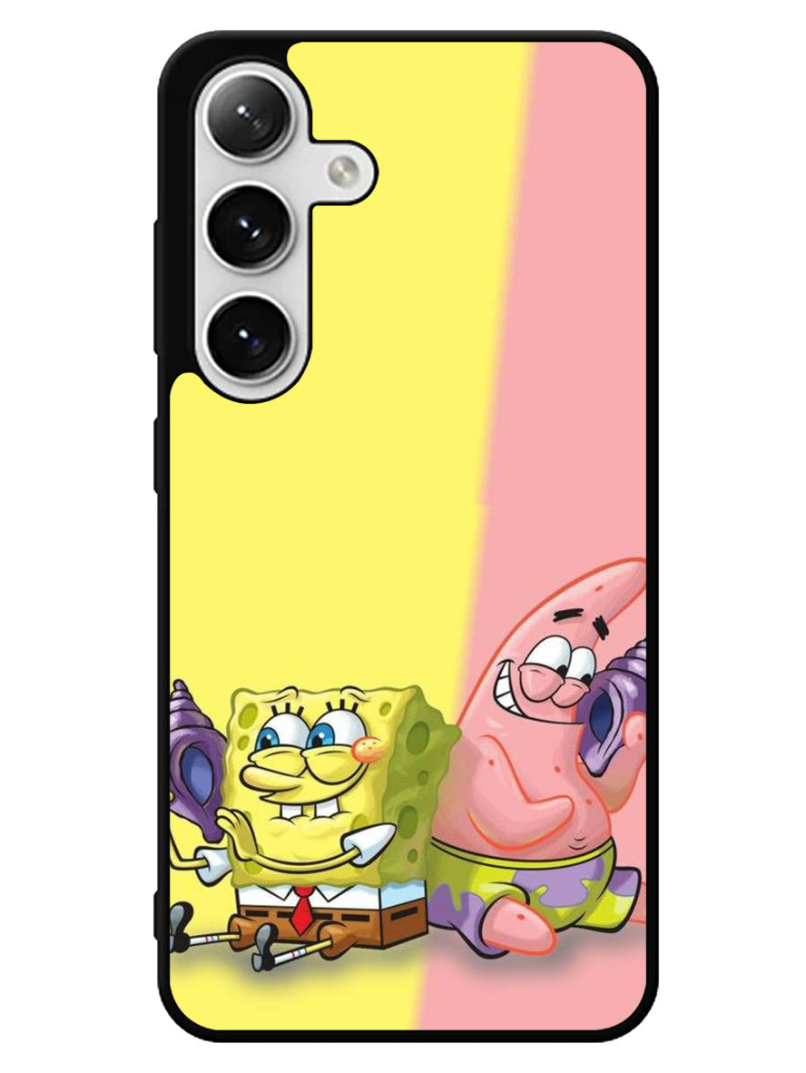 Spongebob And Patrick Samsung Galaxy S25 5G Case