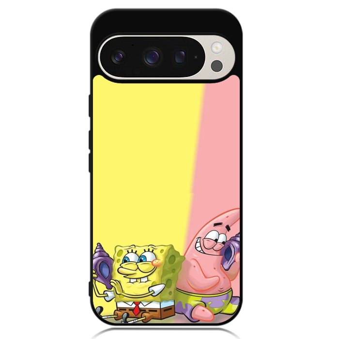 Spongebob And Patrick Google Pixel 9 | Pixel 9 Pro Case