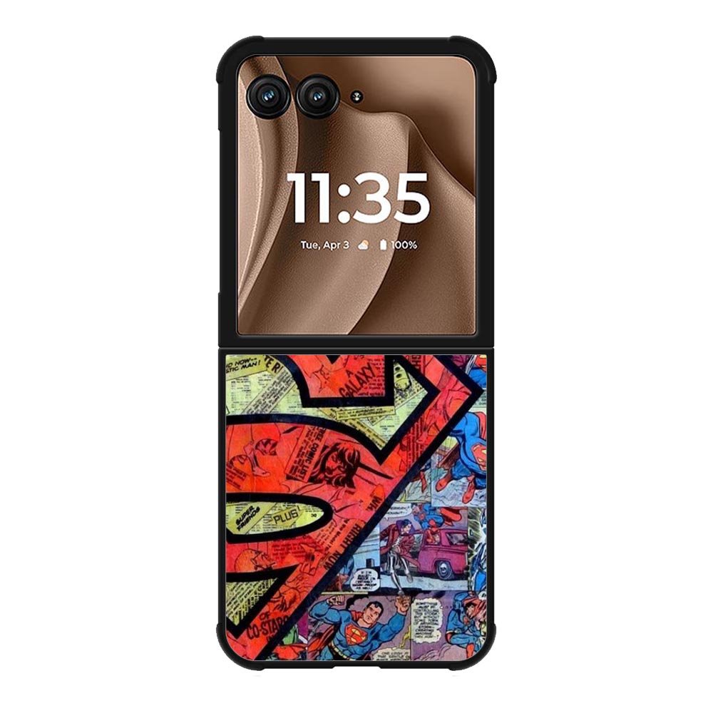 Superman Comics Motorola Moto RAZR Plus 2025 Case OV2290