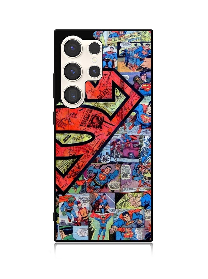 Superman Comics Samsung Galaxy S25 Ultra 5G Case QC2290