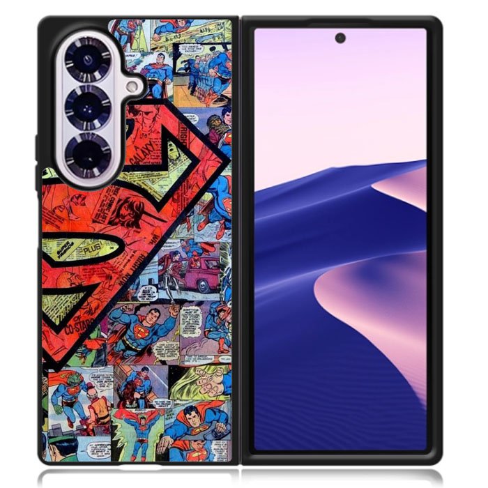 Superman Comics Samsung Galaxy Z Fold 7 Case OV2290