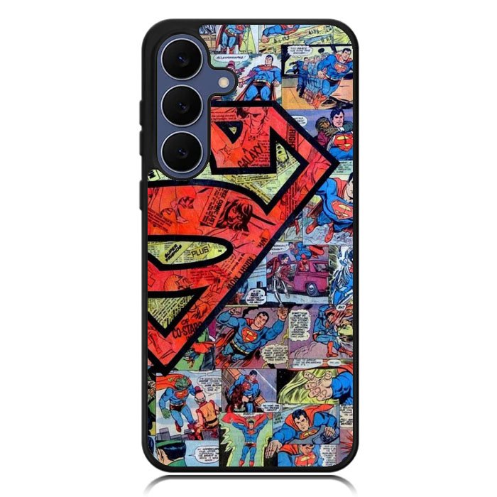 Superman Comics Samsung Galaxy S25 FE Case OV2290