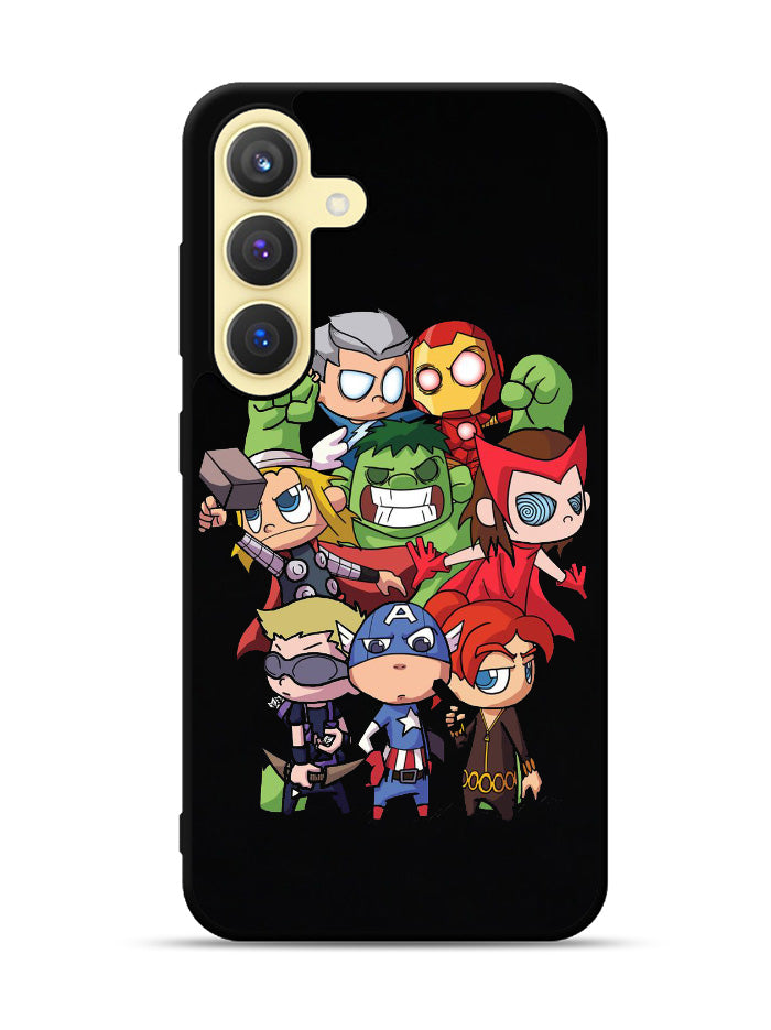 Marvel All Superhero Samsung Galaxy S25 Plus 5G , Samsung Galaxy S25+ 5G Case OV3348