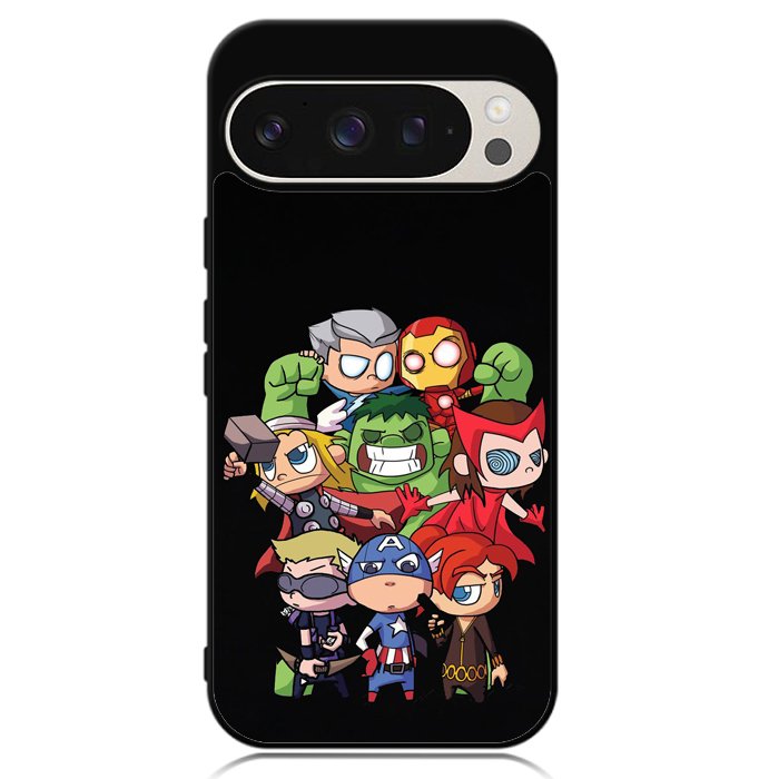 Marvel All Superhero Google Pixel 9 | Pixel 9 Pro Case OV3348