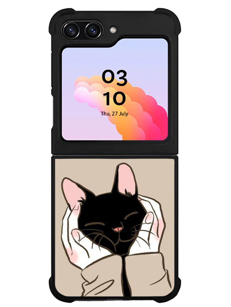 Cat Cute Samsung Galaxy Z Flip 5 5G 2023 Case
