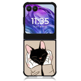 Cat Cute Motorola Moto Razr Plus 2024 , Moto Razr+ 2024 Case