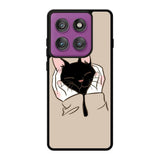 Cat Cute Motorola Moto Edge 60 Pro Case