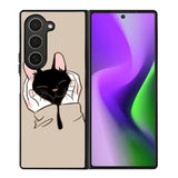 Cat Cute Samsung Galaxy Z Fold 6 Case