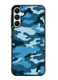 Camouflage Blue Samsung Galaxy A35 5G Case OV4382
