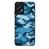 Camouflage Blue Motorola Moto G Play 2024 Case OV4382