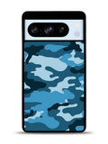 Camouflage Blue Google Pixel 8 Pro Case QC4382