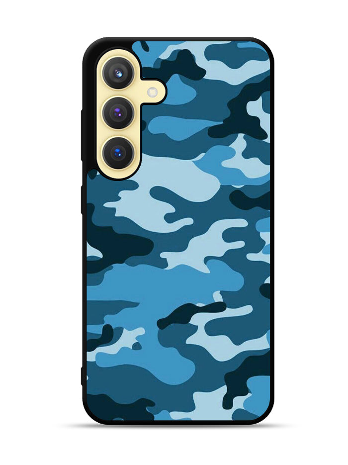 Camouflage Blue Samsung Galaxy S25 Plus 5G , Samsung Galaxy S25+ 5G Case OV4382
