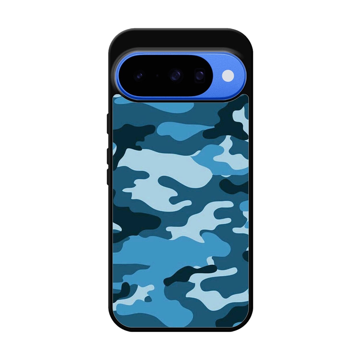 Camouflage Blue Google Pixel 10 Case QC4382