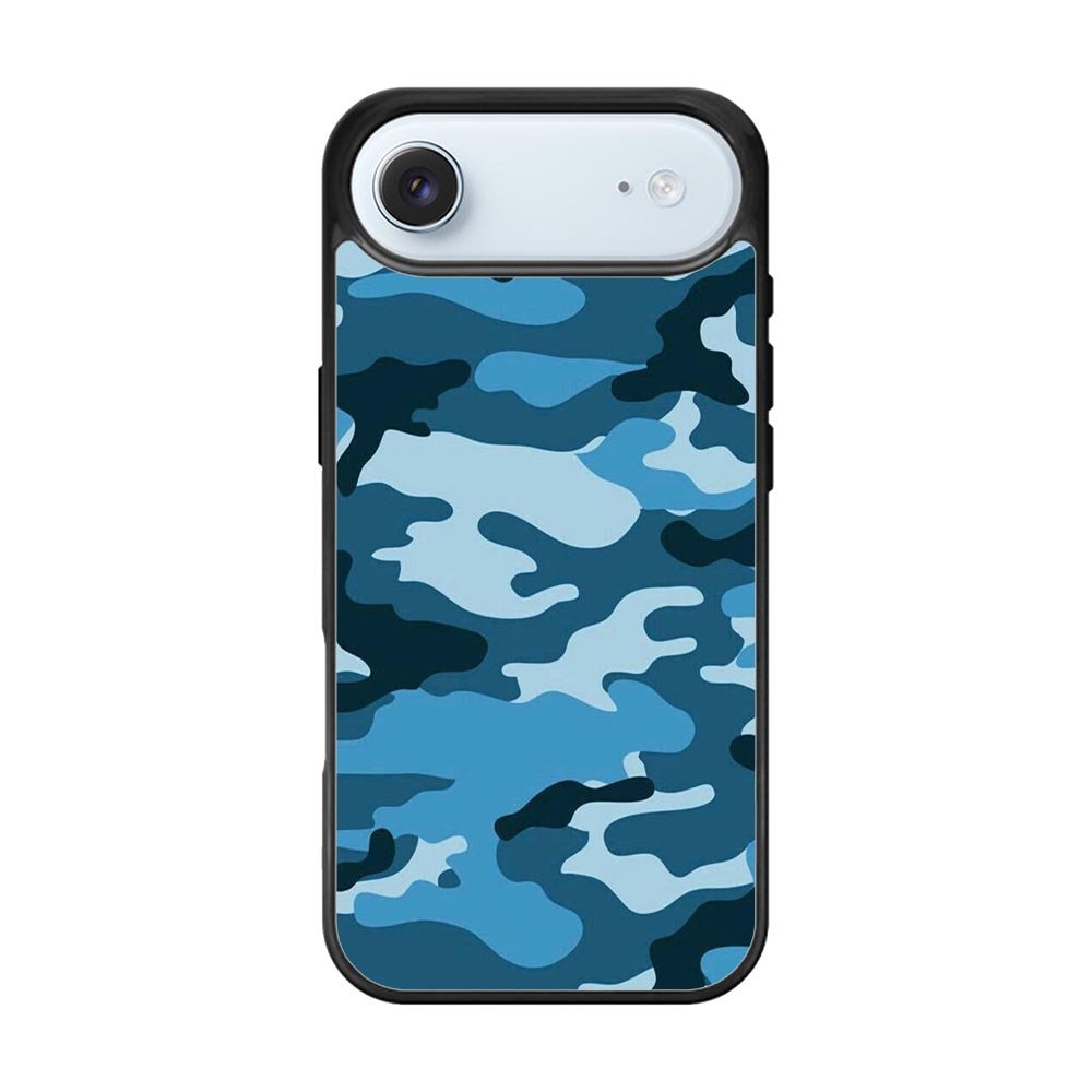 Camouflage Blue iPhone Air Case QC4382