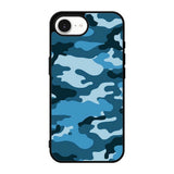 Camouflage Blue iPhone 17e Case OV4382