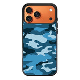 Camouflage Blue iPhone 17 Pro Max Case QC4382