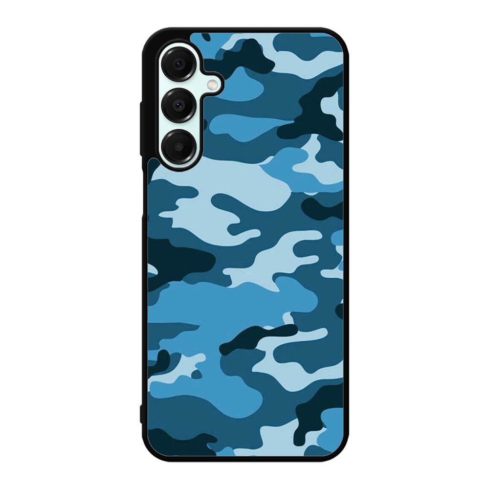 Camouflage Blue Samsung Galaxy A16 Case OV4382