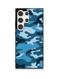 Camouflage Blue Samsung Galaxy S25 Ultra 5G Case QC4382