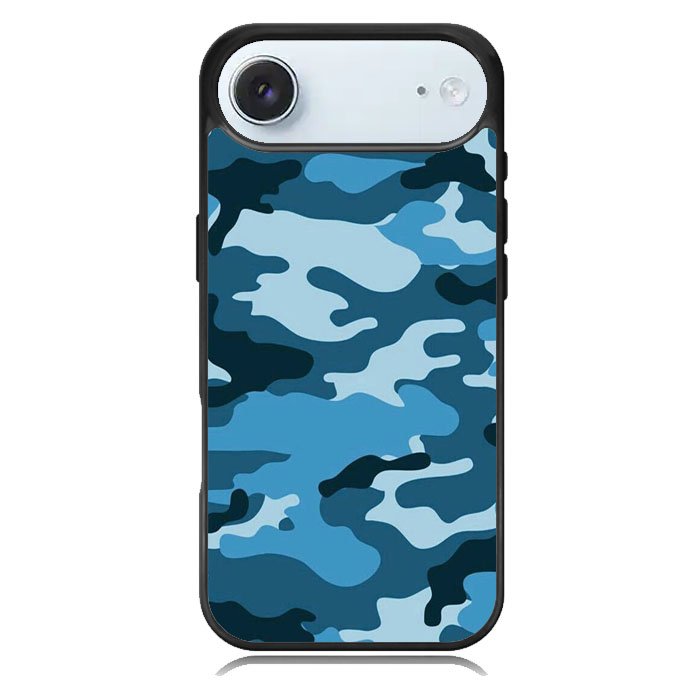 Camouflage Blue iPhone 17 Air Case OV4382