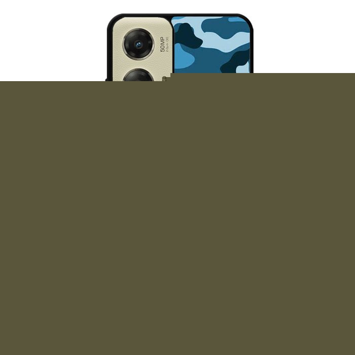Camouflage Blue Motorola Moto G Stylus 5G 2024 Case OV4382