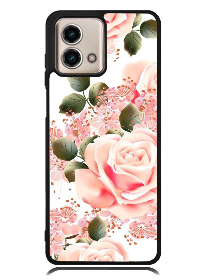 Flowers Pink Motorola Moto G Stylus 5G 2023 Case