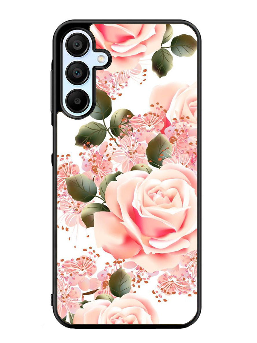 Flowers Pink Samsung Galaxy A25 5G Case