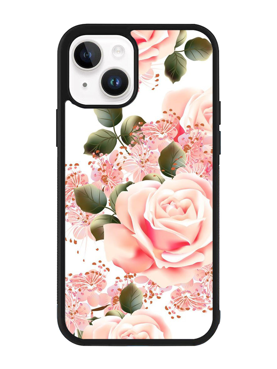 Flowers Pink iPhone 15 Plus Case OV4922