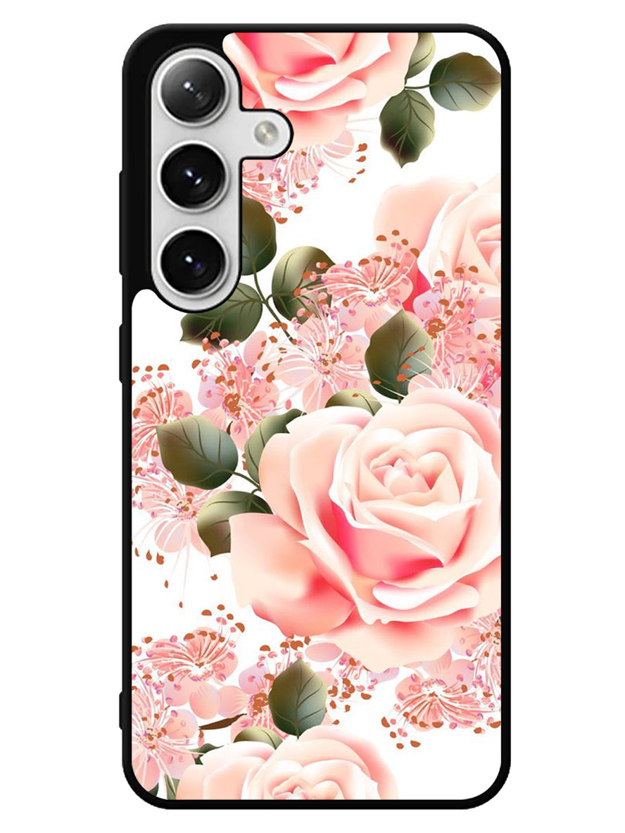Flowers Pink Samsung Galaxy S24 5G Case