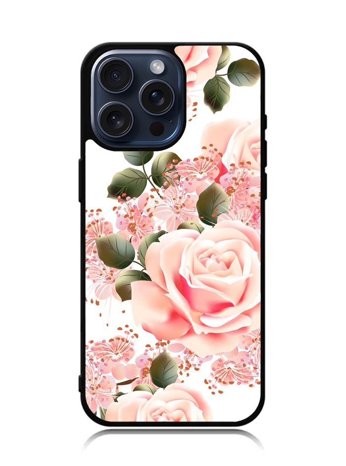 Flowers Pink iPhone 15 Pro Case OV4922