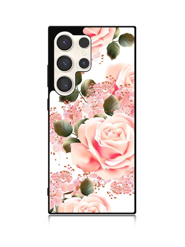 Flowers Pink Samsung Galaxy S25 Ultra 5G Case