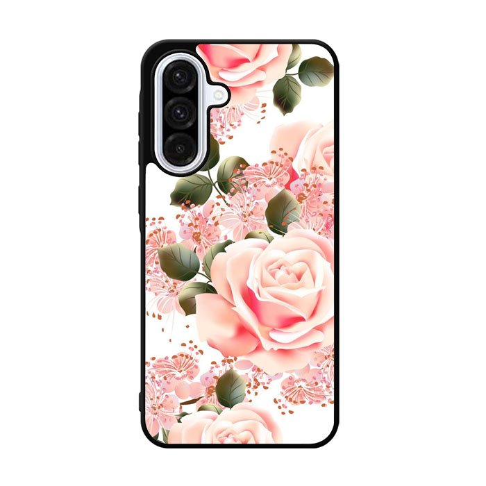 Flowers Pink Samsung Galaxy A36 Case OV3169