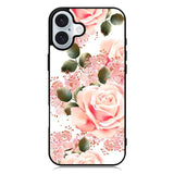 Flowers Pink iPhone 16 Plus Case