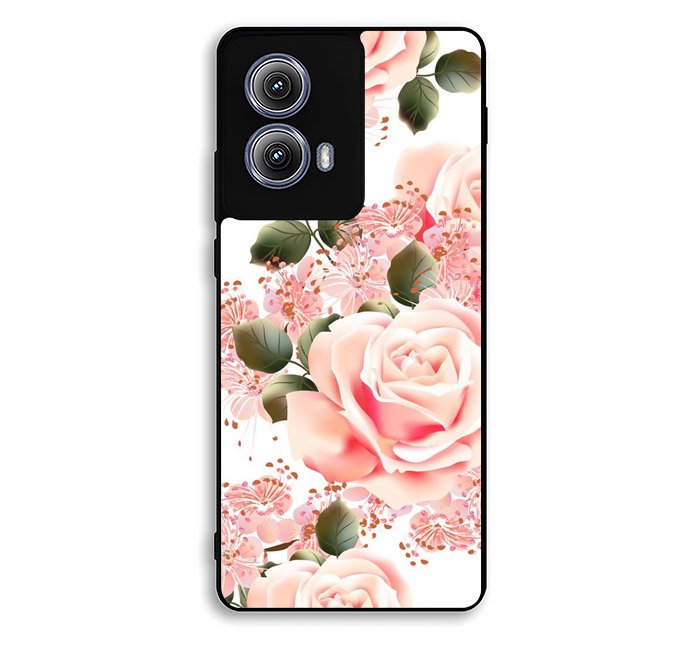 Flowers Pink Motorola Moto Edge 2024 Case OV5657