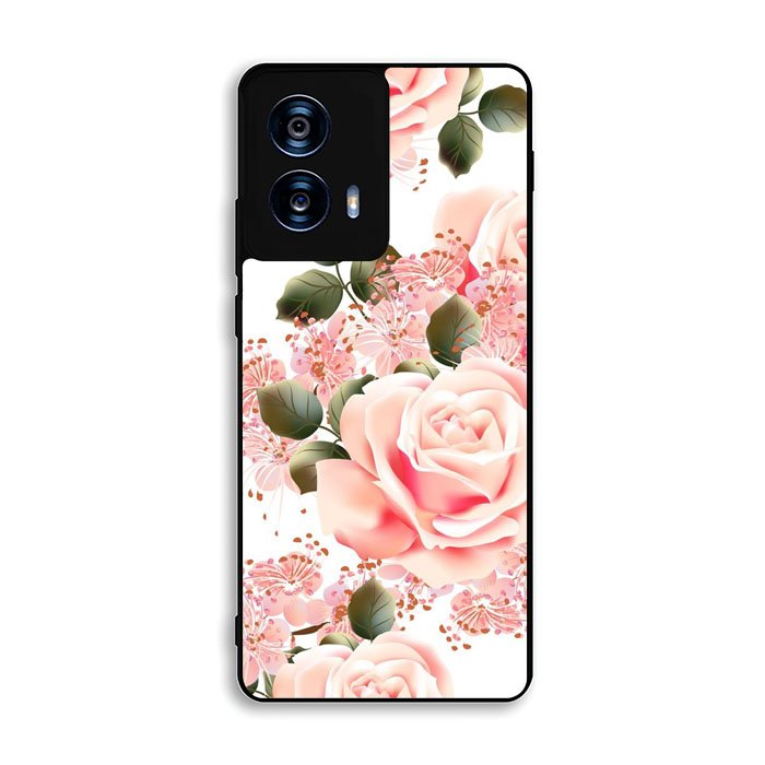 Flowers Pink Motorola Moto G Power 5G 2024 Case OV7659