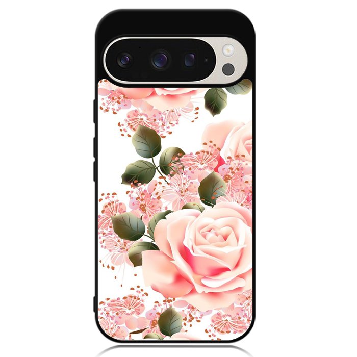 Flowers Pink Google Pixel 9 | Pixel 9 Pro Case