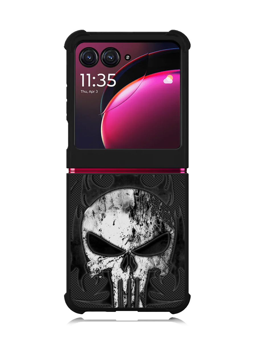 Punisher Skull Motorola Moto Razr Plus 2023 , Moto Razr+ 2023 Case