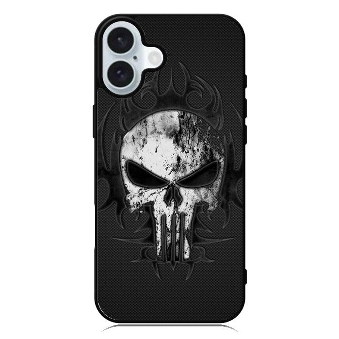 Punisher Skull iPhone 16 Plus Case