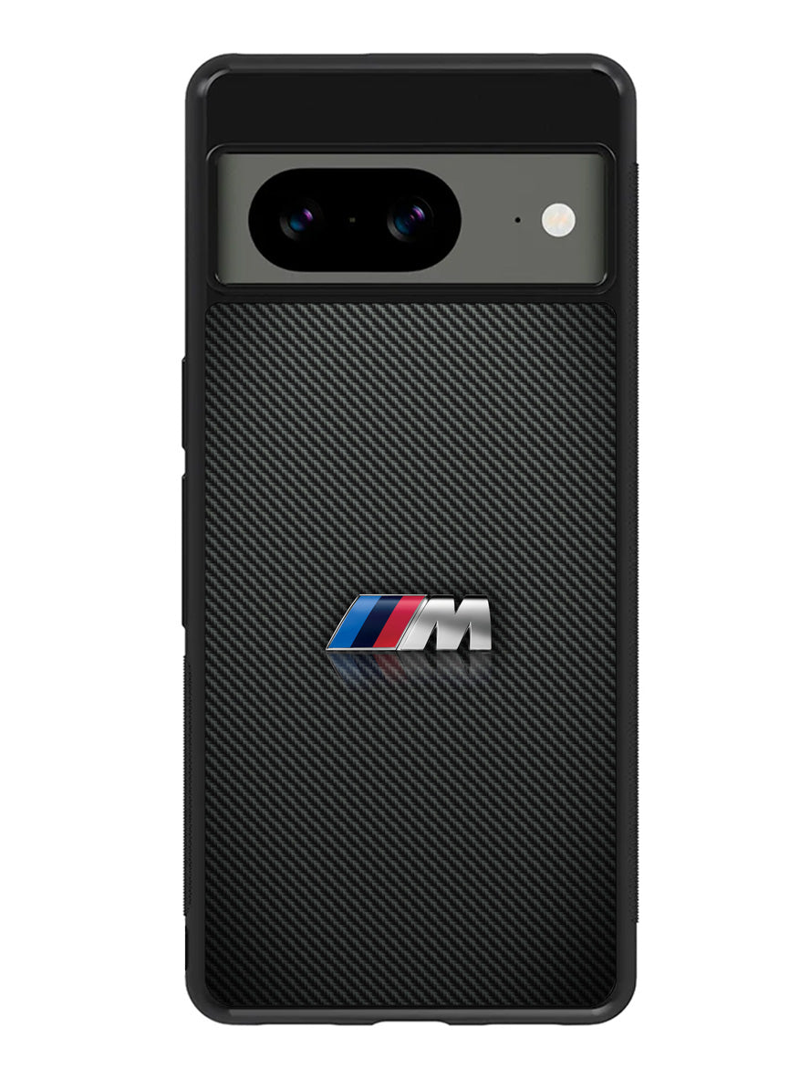 BMW M3 Logo Carbon Google Pixel 8 Case QC4175