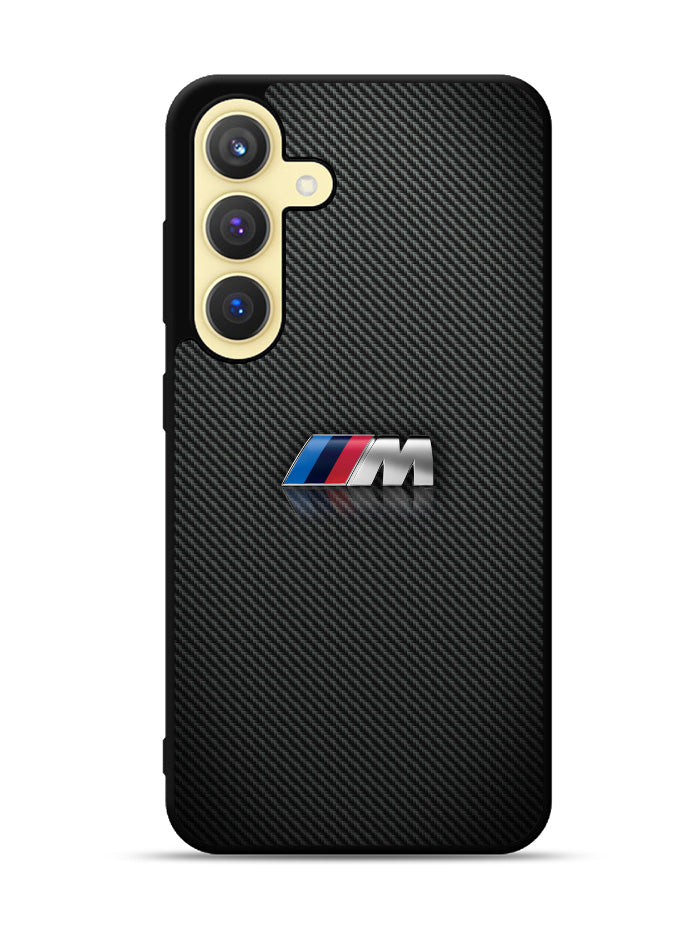 BMW M3 Logo Carbon Samsung Galaxy S25 5G Case OV4175