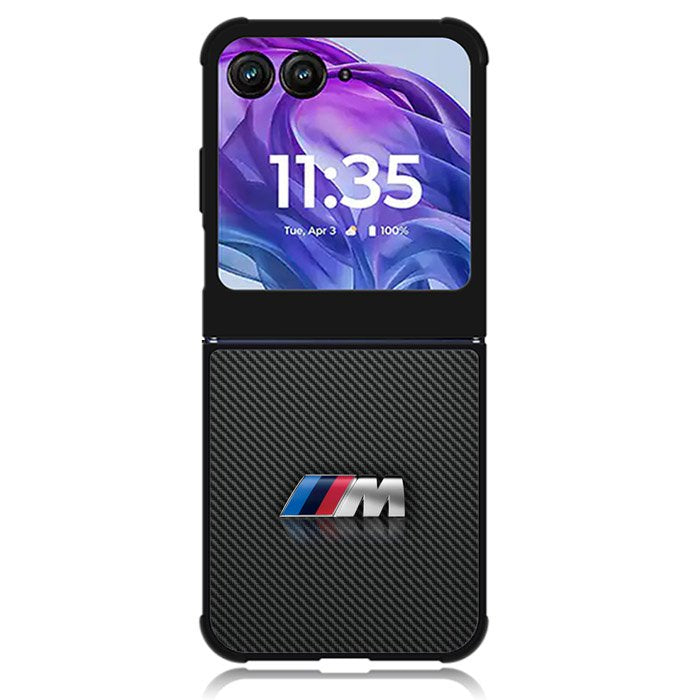 BMW M3 Logo Carbon Motorola Moto Razr Plus 2024 , Moto Razr+ 2024 Case OV4175