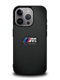 BMW M3 Logo Carbon iPhone 14 Pro Max Case QC4175